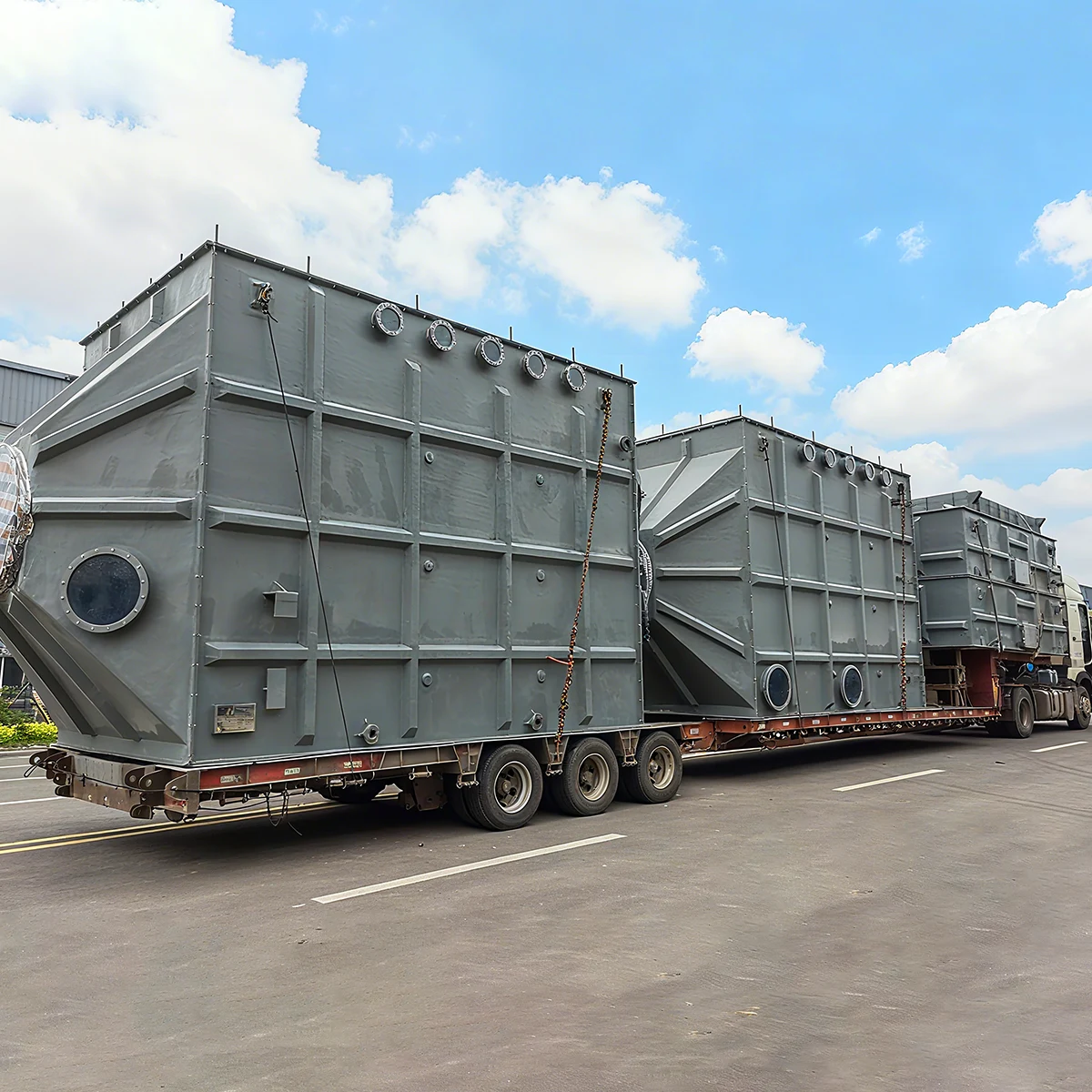 Equipamento composto PP FRP