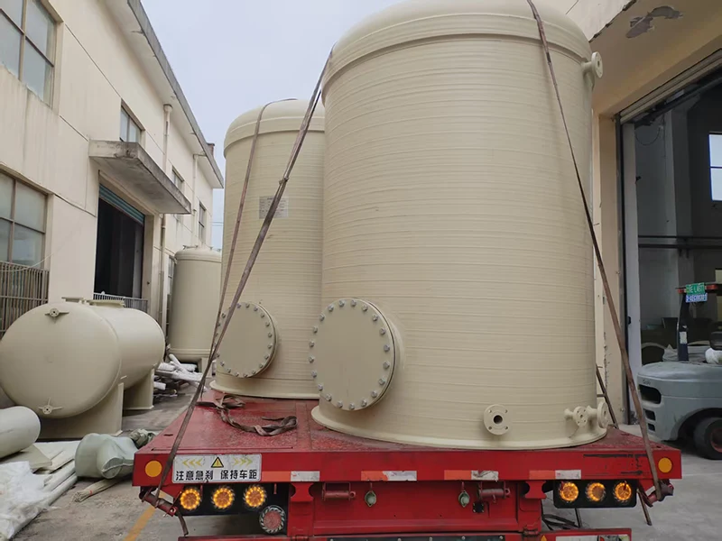 Tanque de armazenamento de produtos químicos de plástico