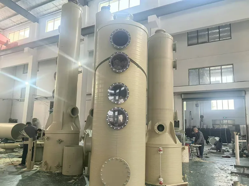 Torre de absorção de gases de escape PPH