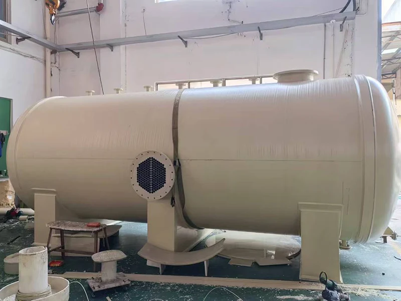 Tanque de armazenamento horizontal PPH