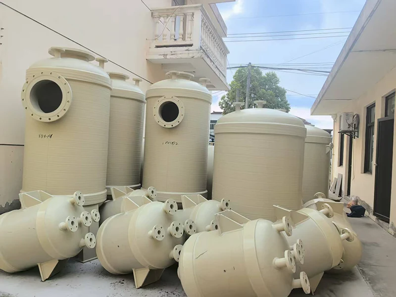 Tanque de armazenamento de ácido nítrico PPH
