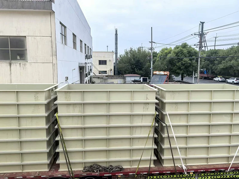 Tanque de armazenamento quadrado PPH